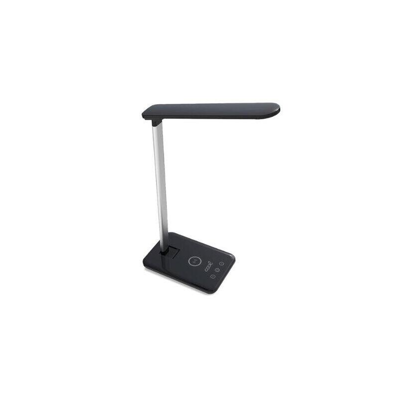 Lámpara Led+Base Carga Qi Cool Fold Negro