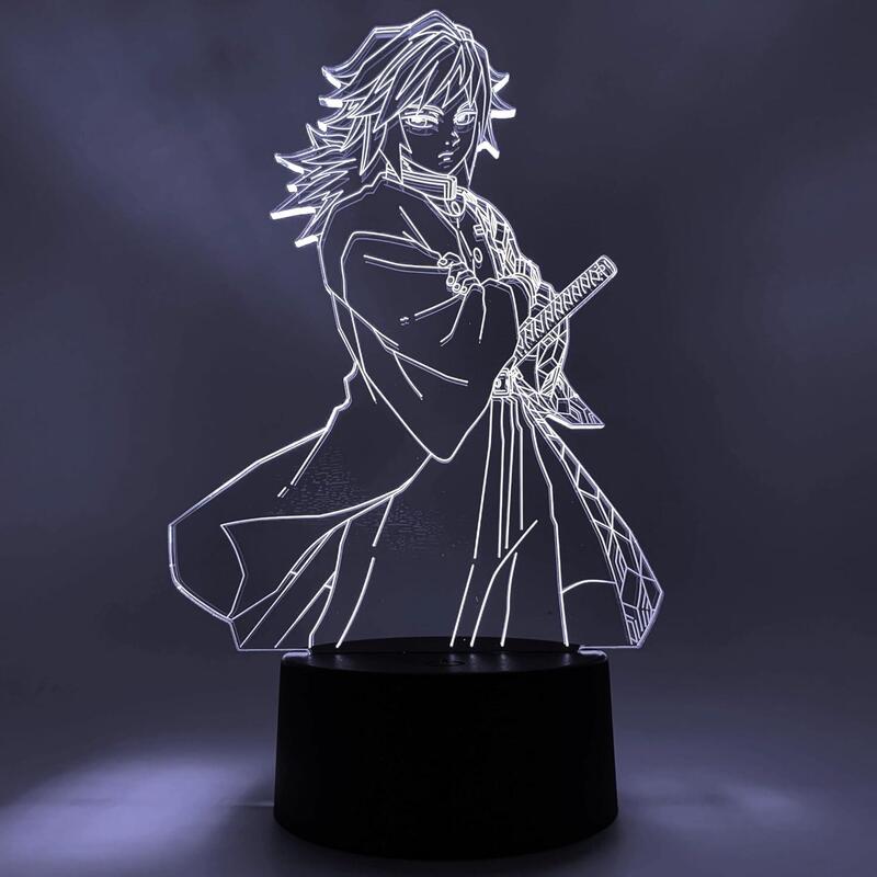 Lámpara Otaku Demon Slayer Giyu