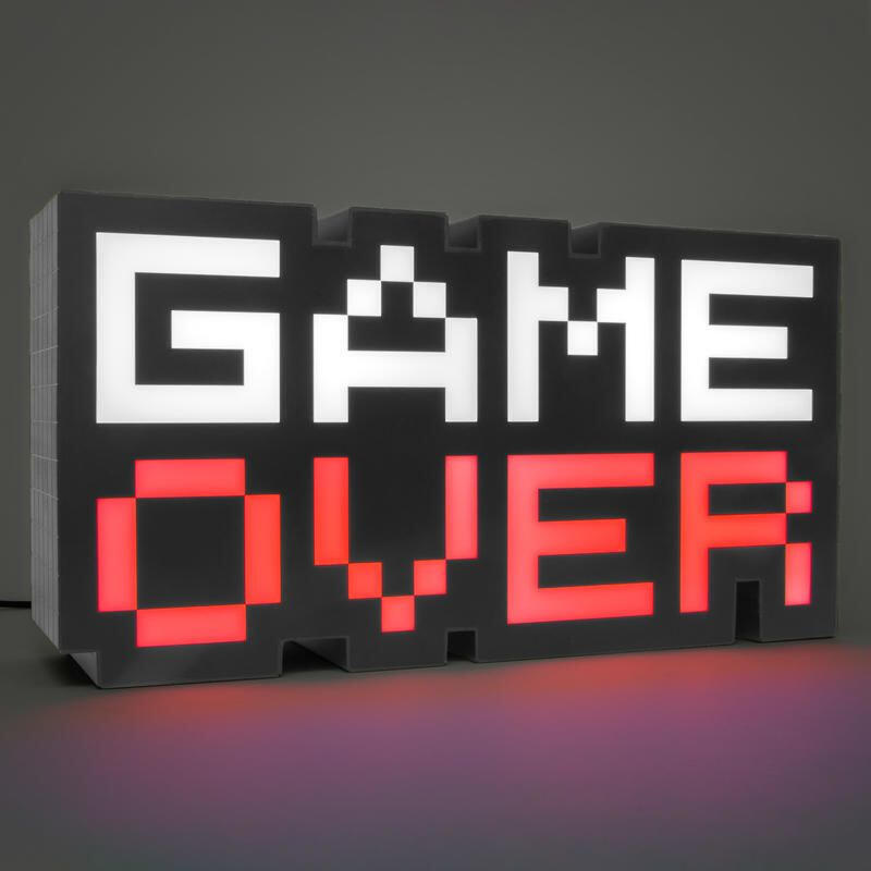 Lampara Paladone Videojuegos Game Over