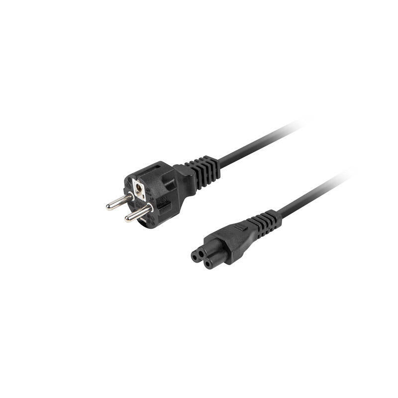 Lanberg Cable De Alimentacion Cee 7 7->Iec 320 C5 1.8m Straight Vde