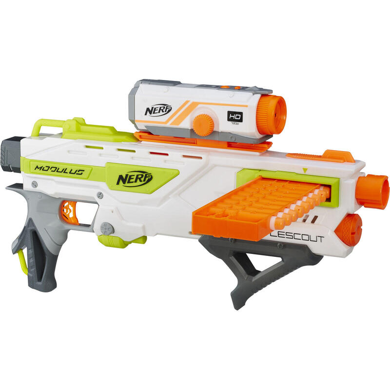 Lanzador Hasbro Nerf N-Strike Elite Modulus Battlescout Ics-10, B1756f030