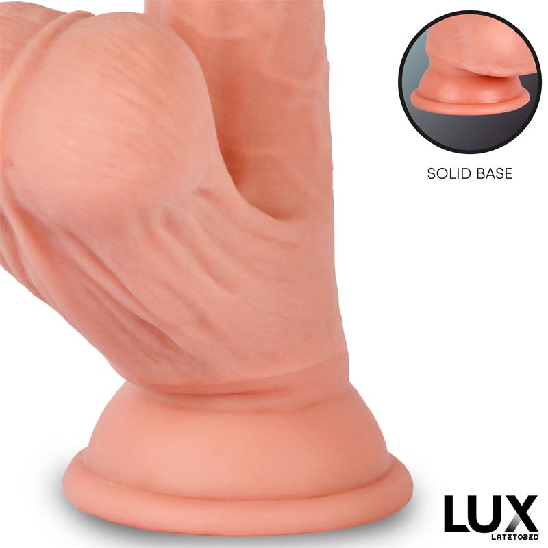 Lars Dildo Triple Densidad Con Testículos Oscilantes 7.6