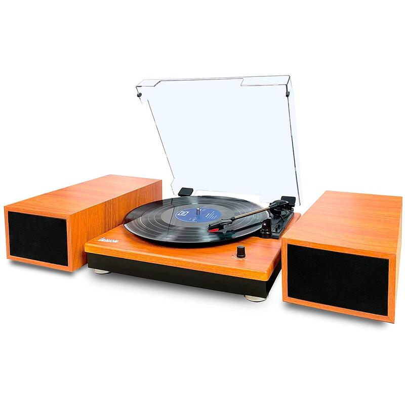 Lauson Cl616 Oak Tocadiscos Con Altavoces