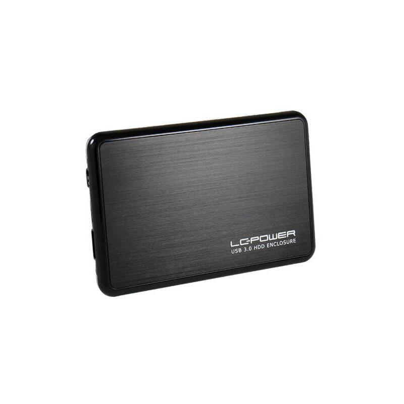 Lc-Power Lc-25bub3, Caja Sata Externa De 2,5", Usb 3.0, Aluminio/Negro