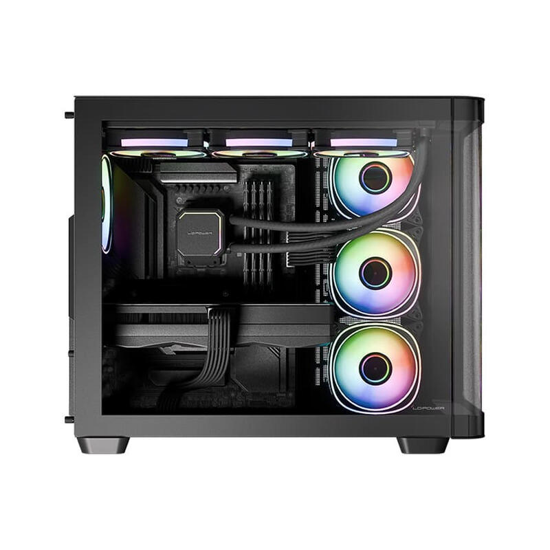Lc-Power Lc-8001b-On Carcasa De Ordenador Midi Tower Negro