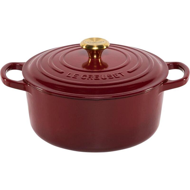 Le Creuset Signature Bräter Rund 22 Cm Rot