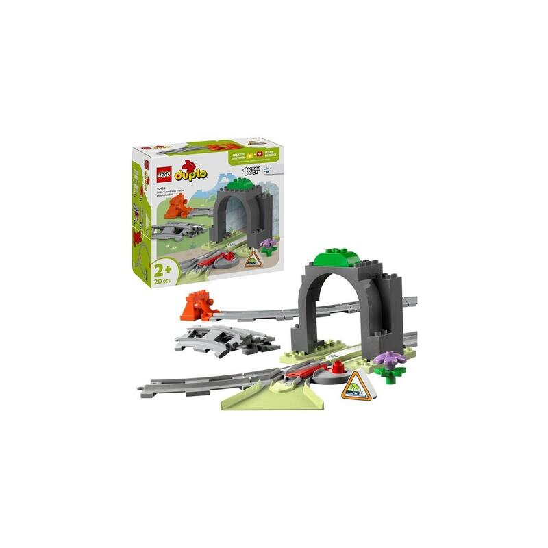 Lego 10425 Duplo Town Set De Expansión De Túnel Y Rieles Ferroviarios, Juguete De Construcción 10425
