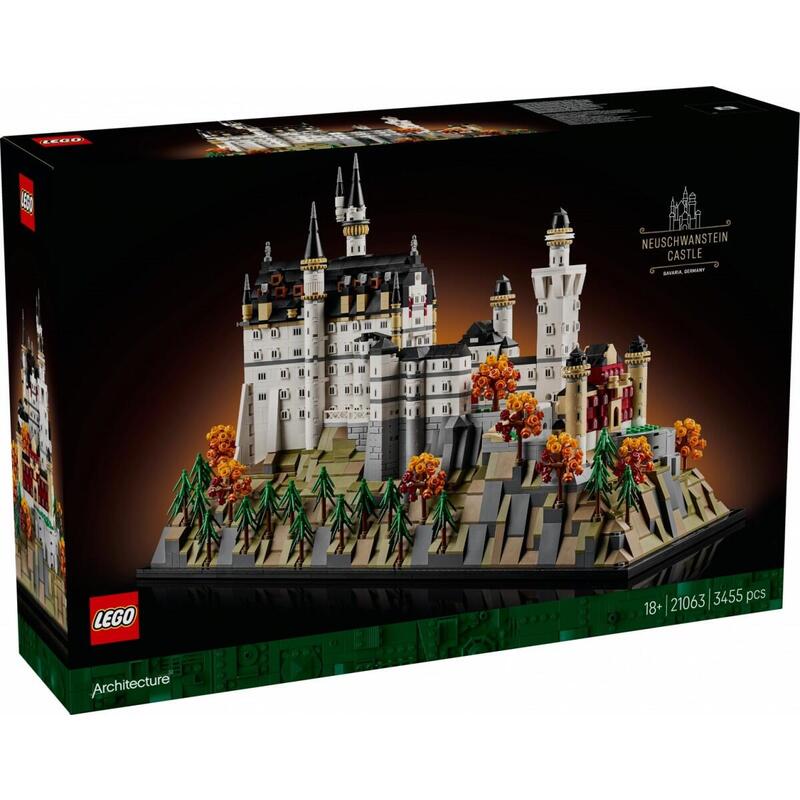 Lego 21063 Arquitectura Castillo De Neuschwanstein