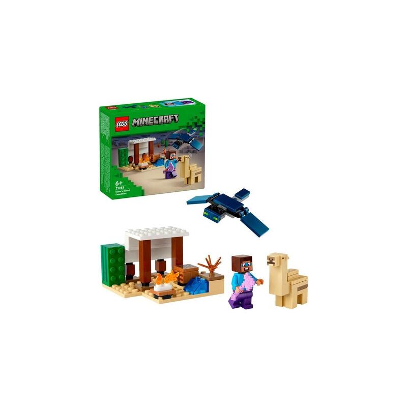 Lego 21251 Minecraft Expedición Al Desierto De Steve