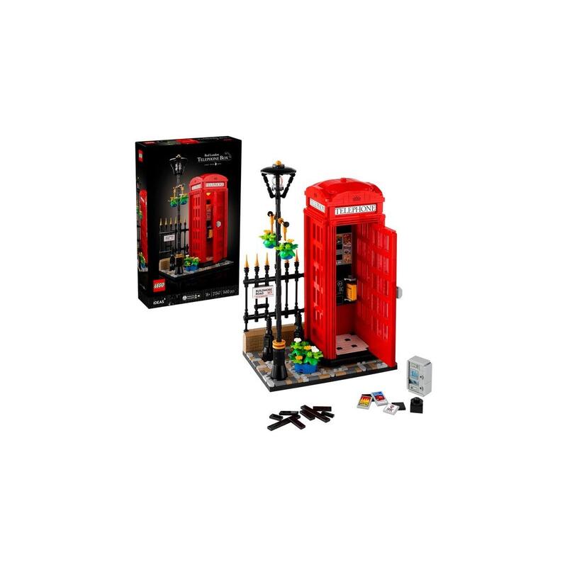 Lego 21347 Ideas Cabina Telefónica Roja De Londres, 21347