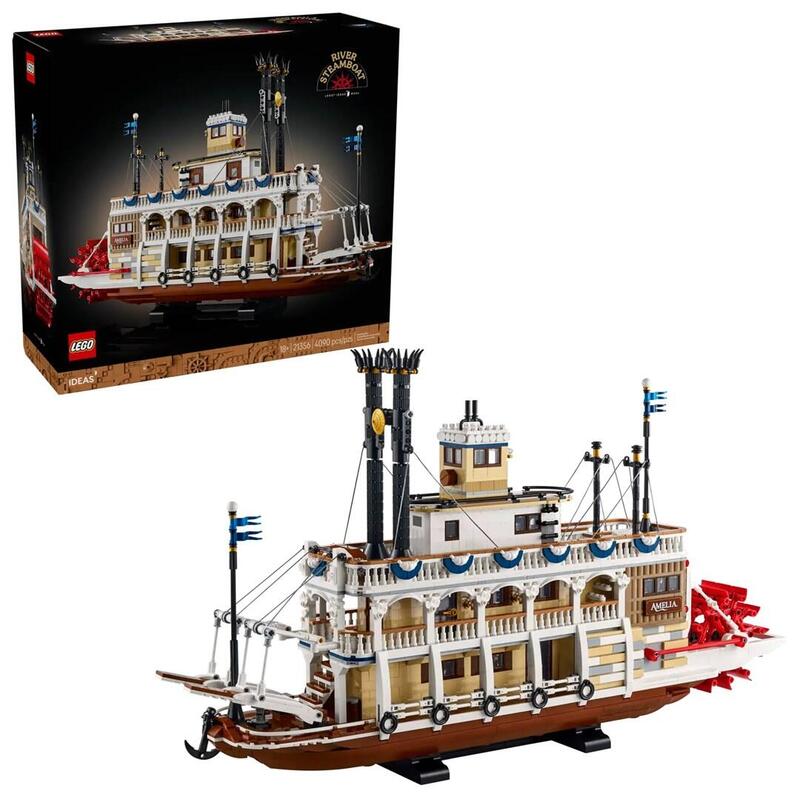 Lego 21356 Ideas Barco De Vapor