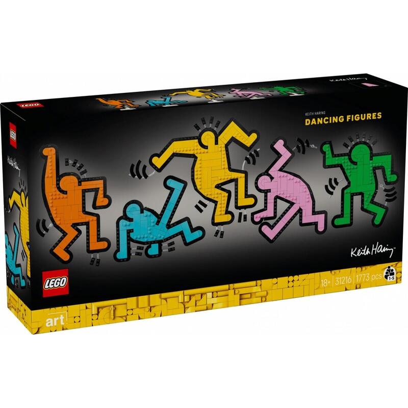 Lego 31216 Bloques De Arte Keith Haring - Personajes Bailando