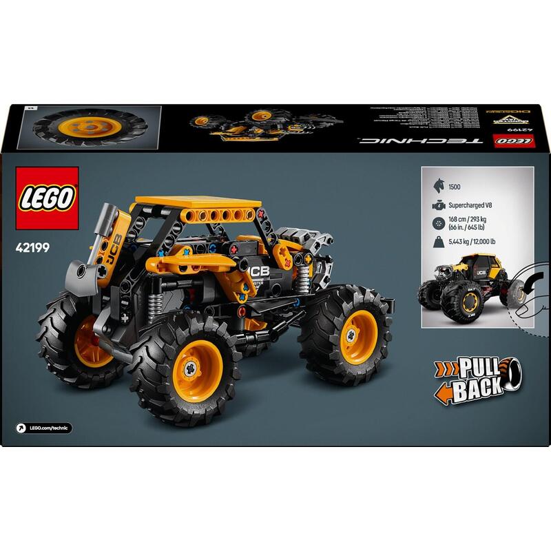 Lego 42199 Technic Monster Jam Digatron, Juguete De Construcción 42199