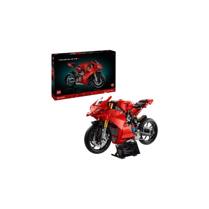 Lego 42202 Technic Moto Ducati Panigale V4 S, Juguete De Construcción 42202