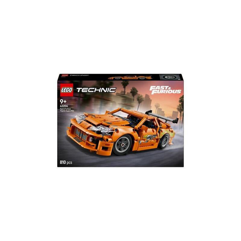 Lego 42204 Technic Rápido Y Furioso Toyota Supra Mk4, Juguete De Construcción 42204