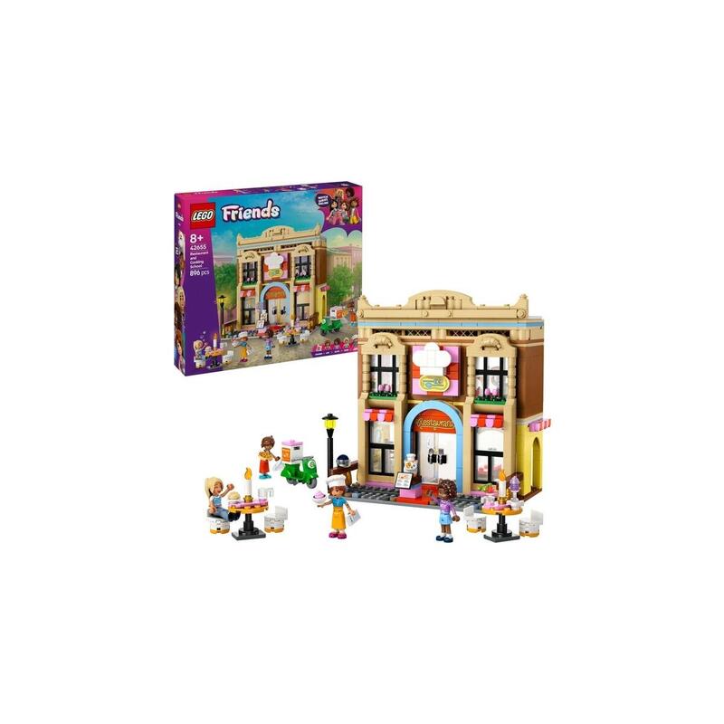 Lego 42655 Friends Juguete De Construcción De Restaurante Y Escuela De Cocina 42655