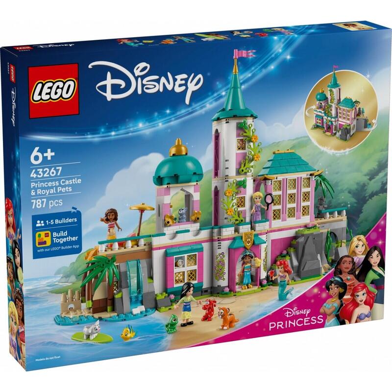 Lego 43267 Disney Princess Prinzessinnenschloss Mit Haustieren 43267