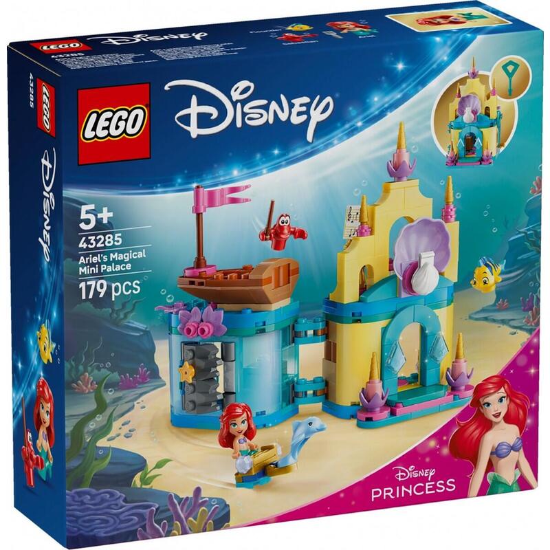 Lego 43285 Disney Princess Arielles Magisches Mini-Schloss 43285