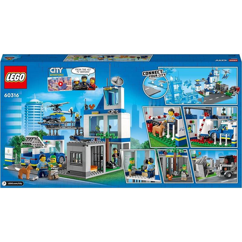 Lego 60316 Comisaría De Policía De La Ciudad