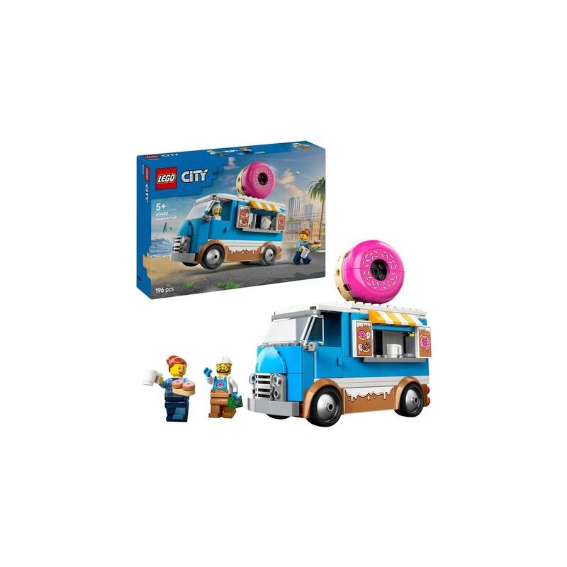 Lego 60452 City Camión Donut, Juguete De Construcción 60452