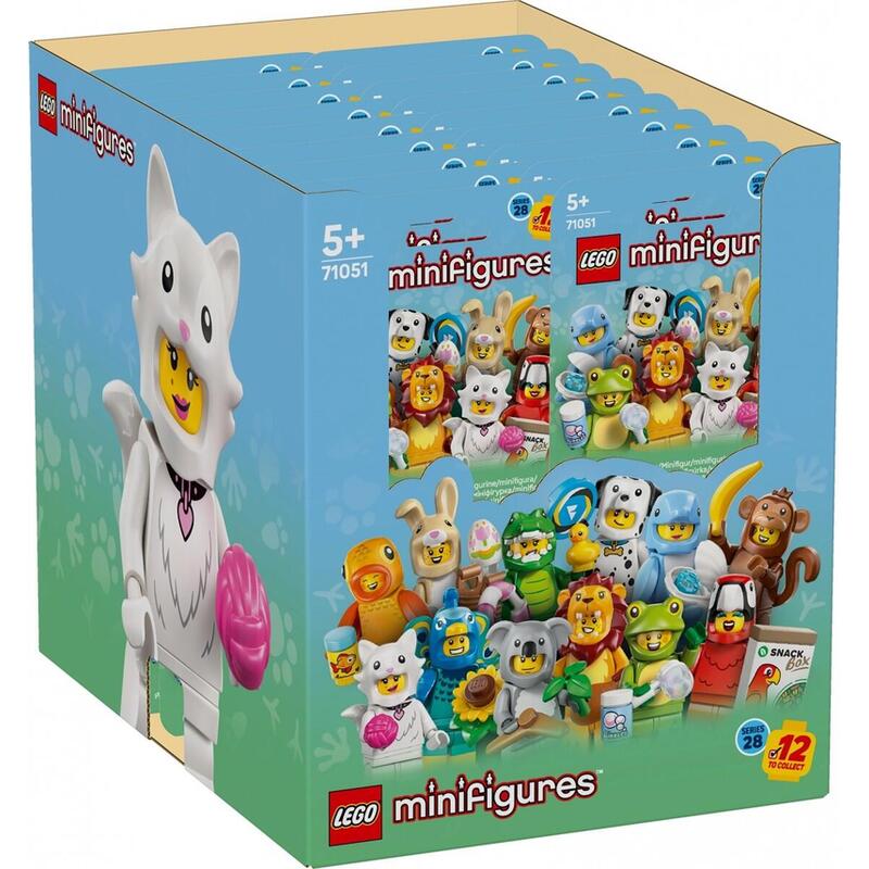 Lego 71051 Bloques Minifiguras Serie 28 - Animales (Caja)