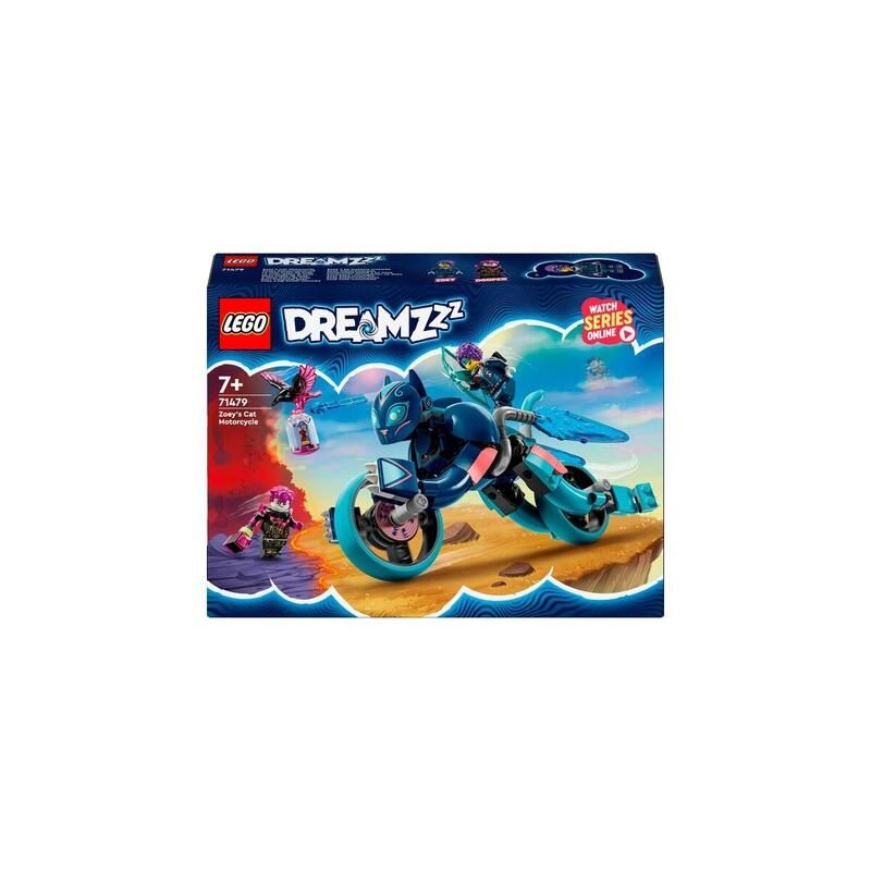 Lego 71479 Dreamzzz Moto El Gato De Zoey 71479