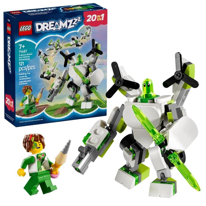 Lego 71487 Dreamzzz Juguete De Construcción: Aventura En Robot Y Vehículo De Z-Blob 71487