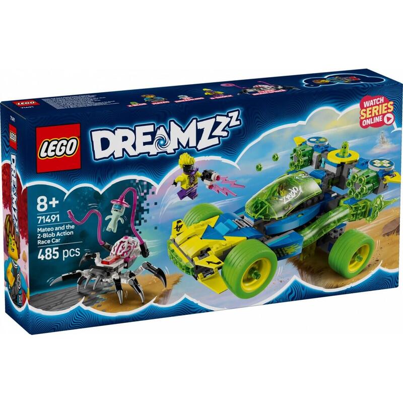 Lego 71491 Dreamzzz Mateo Con El Coche De Carreras De Acción Z-Blob, Juguete De Construcción 71491