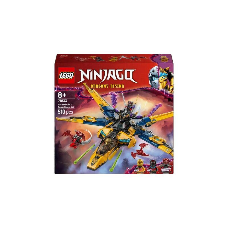 Lego 71833 Ninjago Juguete De Construcción Super Striker De Ra'S Y Arin 71833