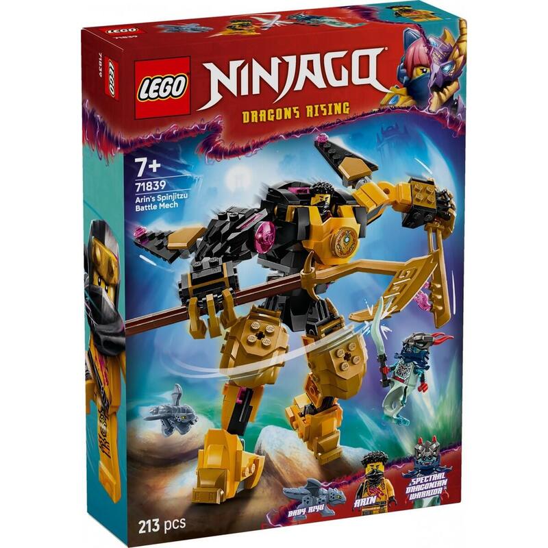 Lego 71839 Ninjago Spinjitzumech De Arin