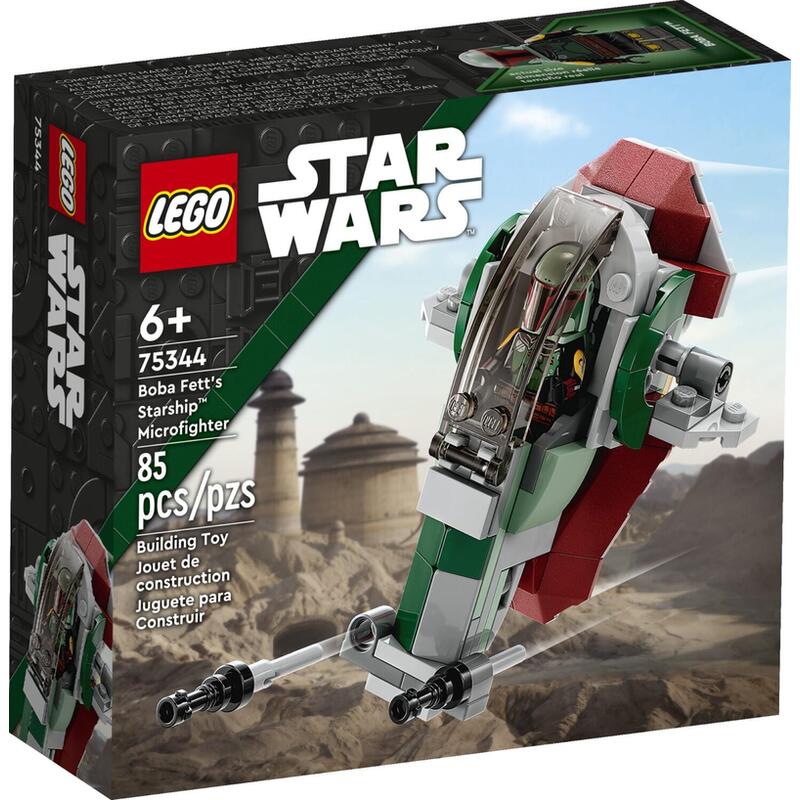 Lego 75344 Star Wars Boba Fetts Starship - Microfighter 75344