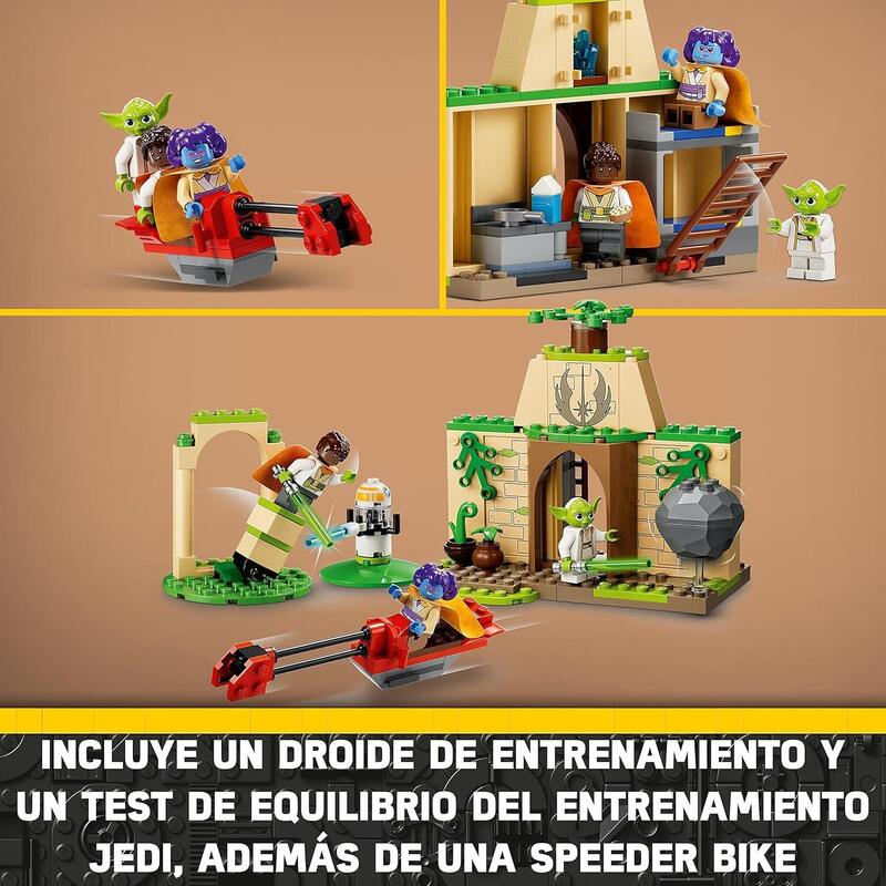 Lego 75358 Star Wars Templo Tenoo Jedi Con El Maestro Yoda