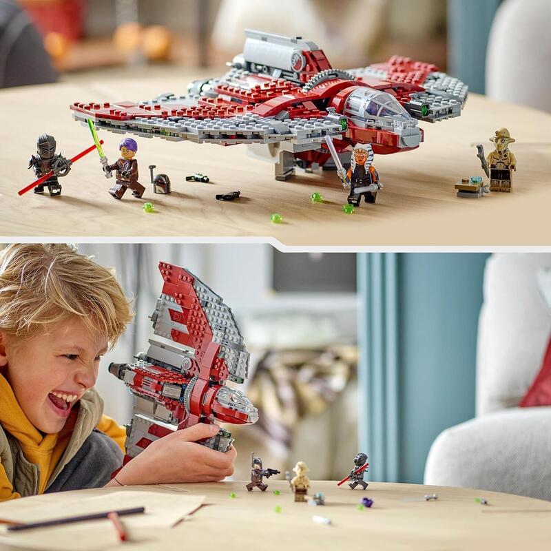Lego 75362 Star Wars Lanzadera Jedi T-6 De Ahsoka Tano