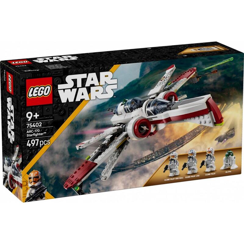 Lego 75402 Star Wars Arc-170 Starfighter, Juguete De Construcción 75402