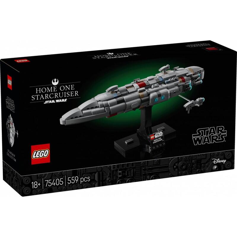 Lego 75405 Star Wars Home One Starcruiser, Juguete De Construcción 75405