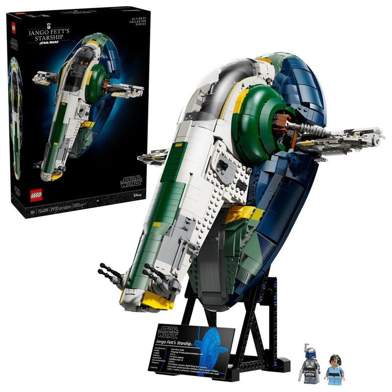 Lego 75409 Star Wars Nave Espacial Clase Firespray De Jango Fett