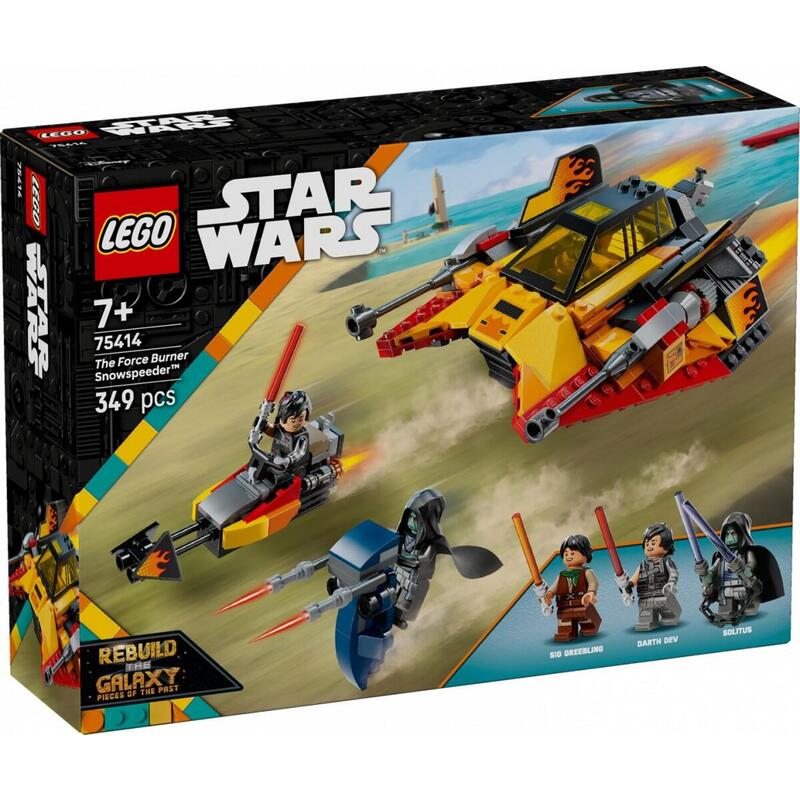 Lego 75414 Star Wars El Quemador De La Fuerza Snowspeeder