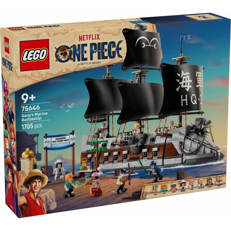 Lego 75646 One Piece Garps Marineschlachtschiff 75646