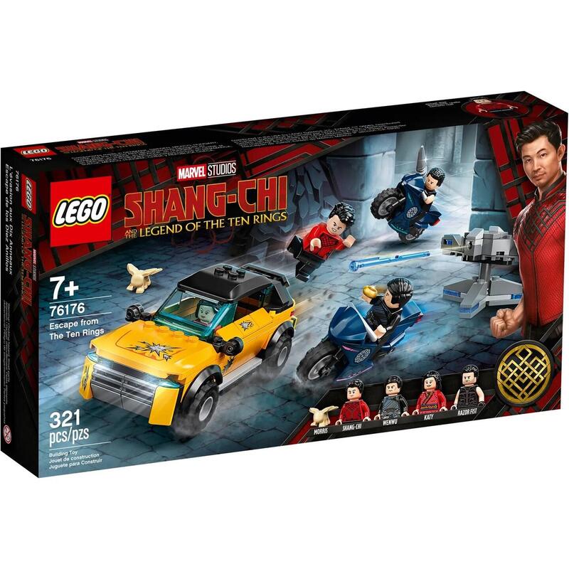 Lego 76176 Marvel Escape De Los Diez Anillos