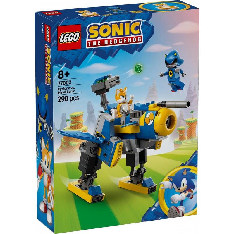 Lego 77002 Sonic The Hedgehog Ciclón Vs. Metal Sonic, Juguete De Construcción 77002