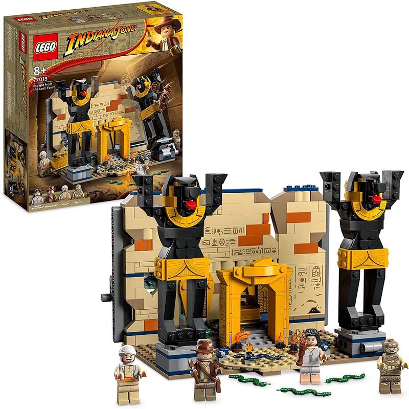 Lego 77013 Indiana Jones Huida De La Tumba Perdida