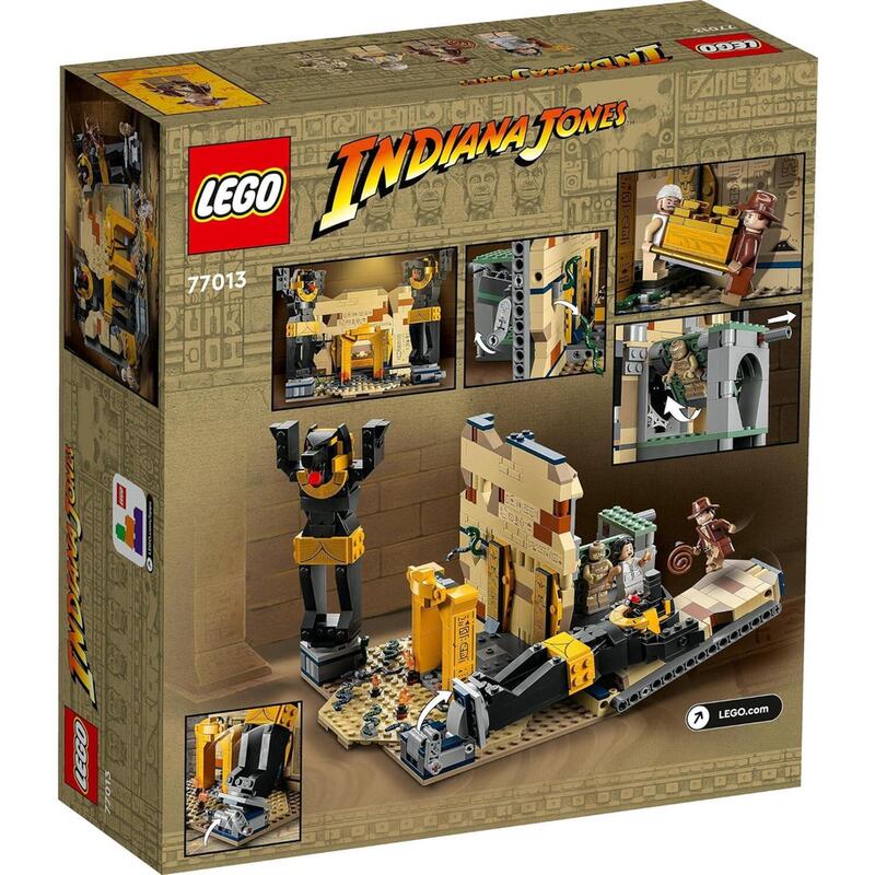 Lego 77013 Indiana Jones Huida De La Tumba Perdida