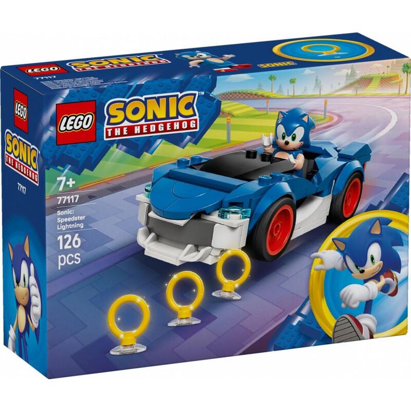 Lego 77117 Sonic The Hedgehog: Speedster Lightning, Juguete De Construcción 77117