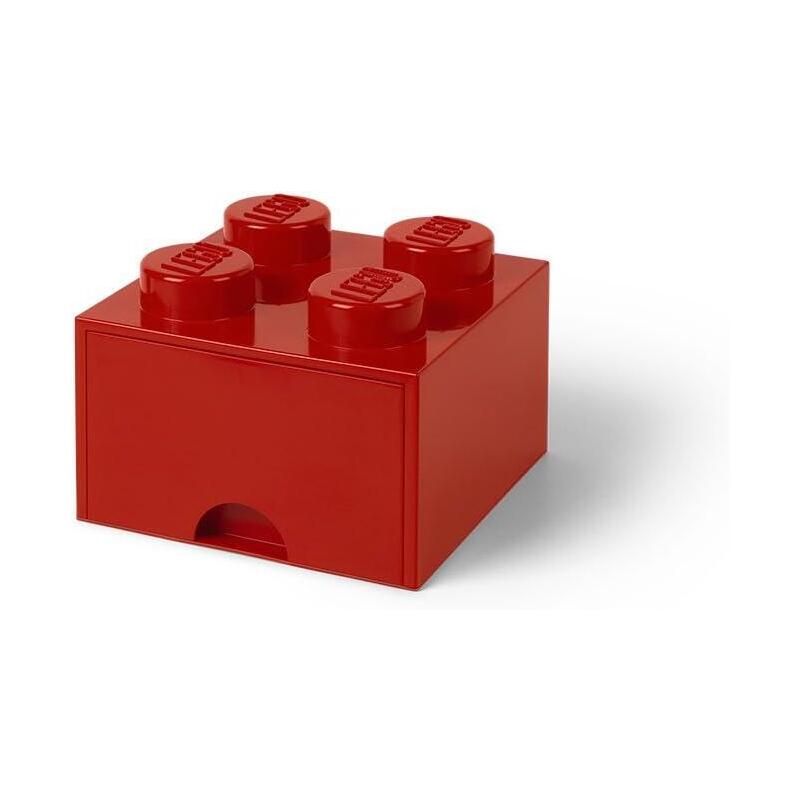 Lego Caja De Almacenamiento Apilable 4 Rojo 40051730