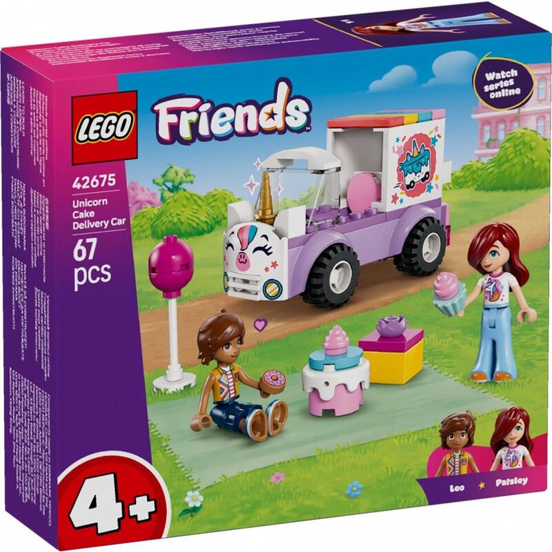 Lego Friends 42675 Samochód Dostawczy Z Tortem W Ksztalcie Jednorozca