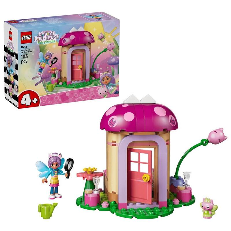 Lego GabbyS Dollhouse 11212 La Casita Del Jardín De Kitty Fairy