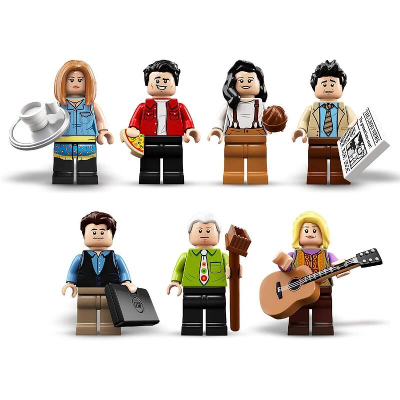 Lego Ideas 21319 Central Perk Set De La Cafetería Por El 25 Aniversario De La Serie