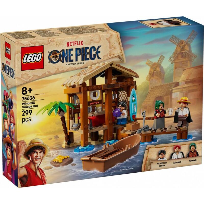 Lego One Piece 75636 Cabaña Del Pueblo Del Molino De Viento