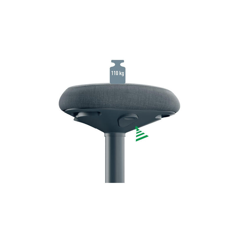Leitz 65450089 Silla De Oficina Asiento Acolchado