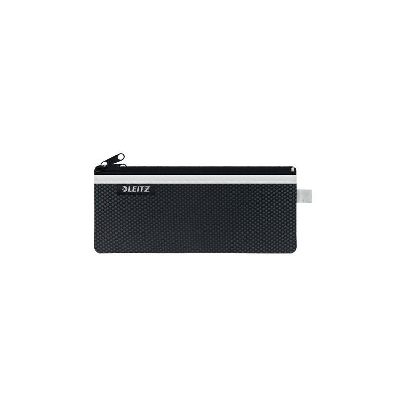 Leitz Wow Bolsa Porta-Todo Mediana 2 Compartimentos - Tamaño 85x6x210mm - Lavable Y Duradera - Cierre De Cremallera -
